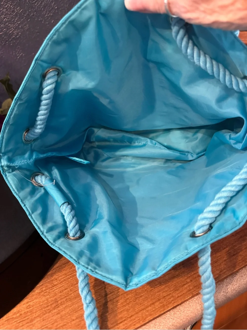 Escada Vintage Ltd Edition Canvas Tote Pacific Paradise Beach Tote Bag